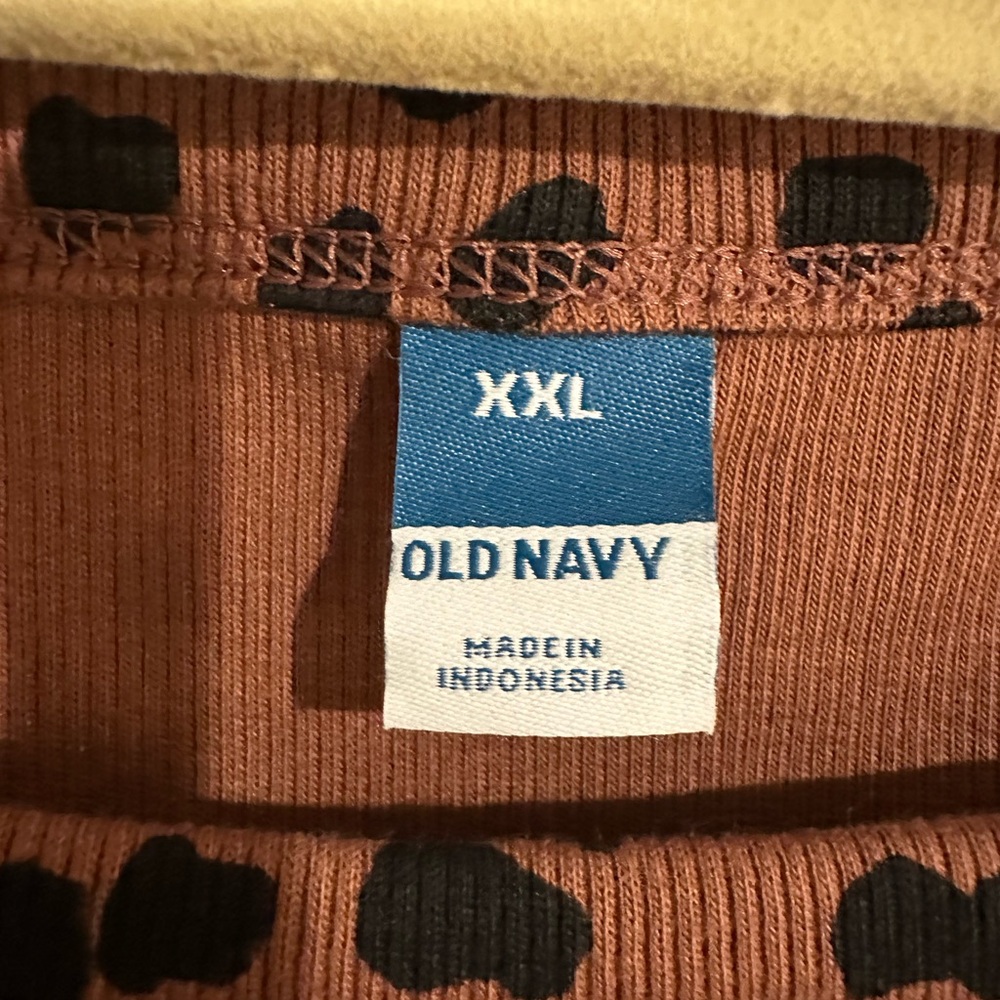 Old Navy Midi Side Split Leopard Print Midi Dress - image 3